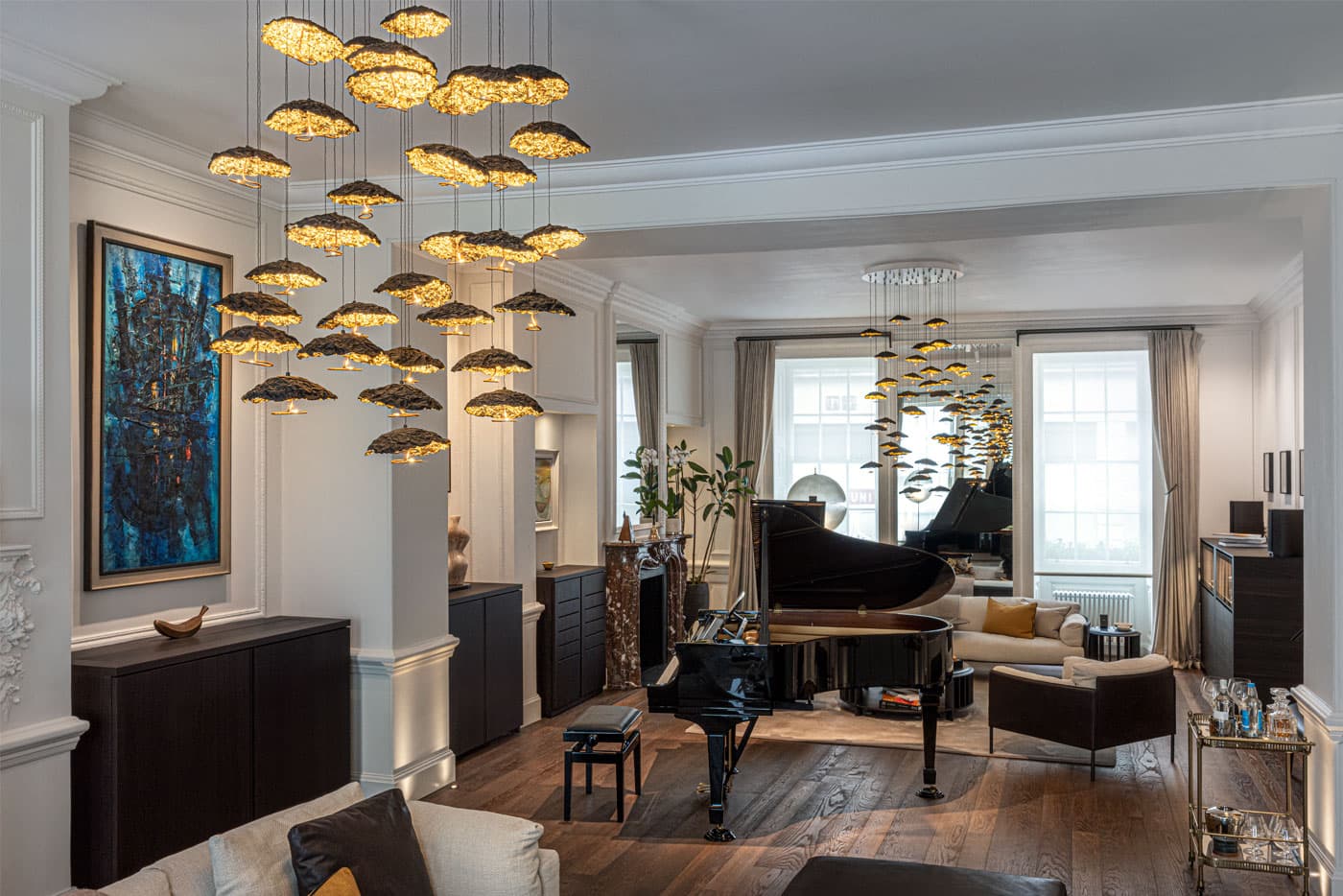 Gold Moon — Pendant — Catellani & Smith lighting at Muretti