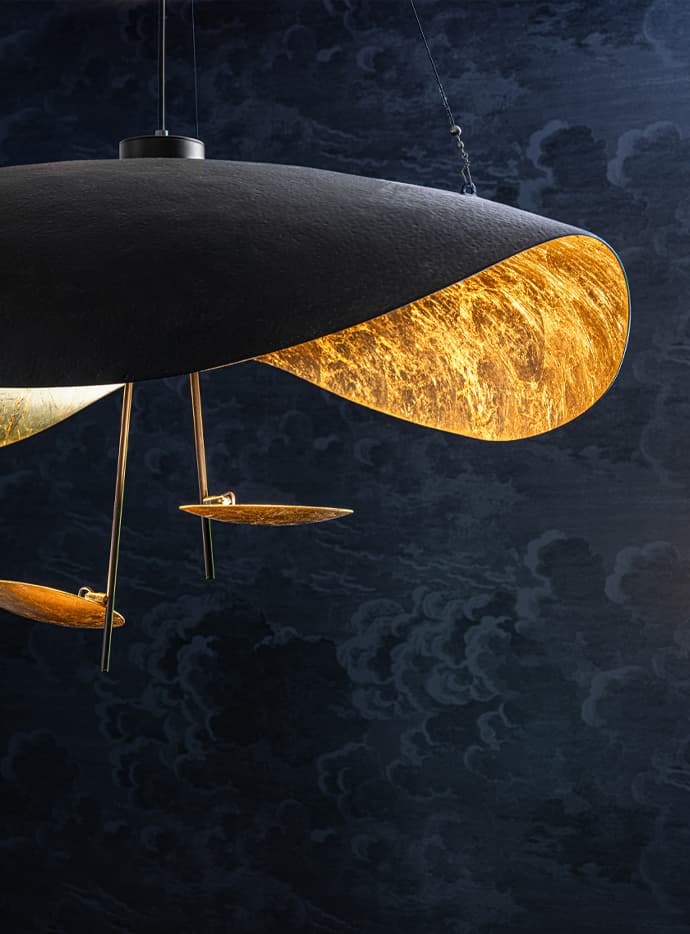 Lederam Manta S2 — Catellani & Smith lighting at Muretti